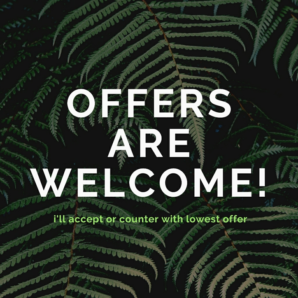 Offers considered & welcomed.